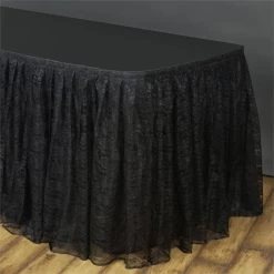 Lace Banquet Table Skirt
