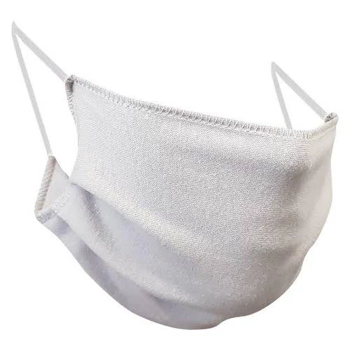 30 White 3 Layers Breathable Earloop Extra Soft Cotton Face Masks Protective Covers - Image 4