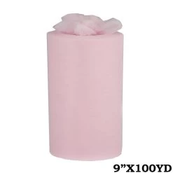 9 Inch X 300 Feet Burgundy Wedding Tulle Roll