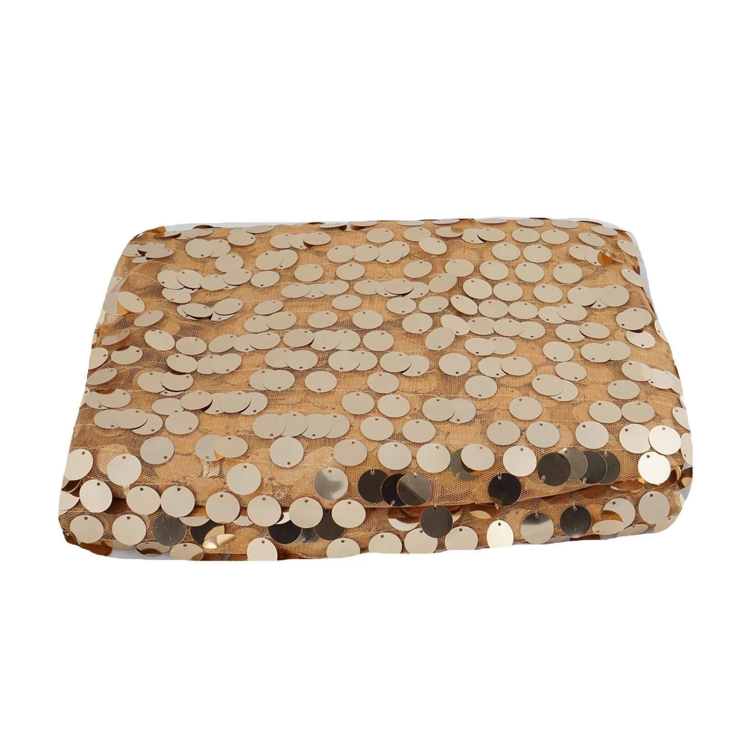 54 In X 4 Yards Payette Sequins On Mesh Fabric Roll - Image 16