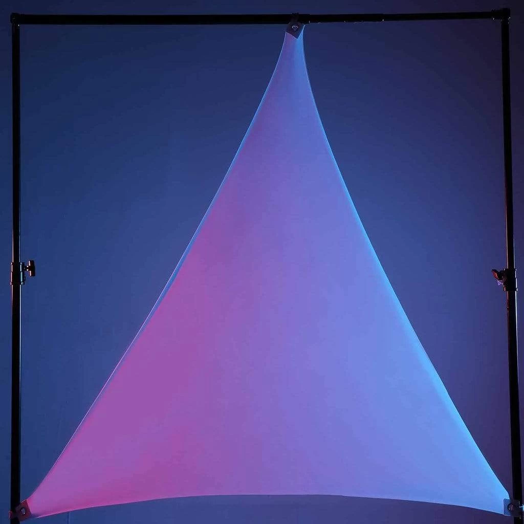 6 Feet Spandex Wall Patio Triangle Sail Cover With Grommets - Image 3