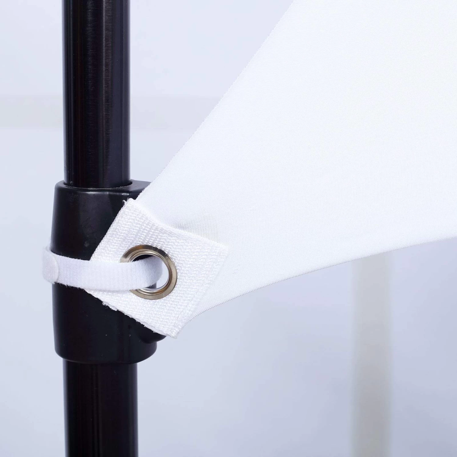 6 Feet Spandex Wall Patio Triangle Sail Cover With Grommets - Image 4