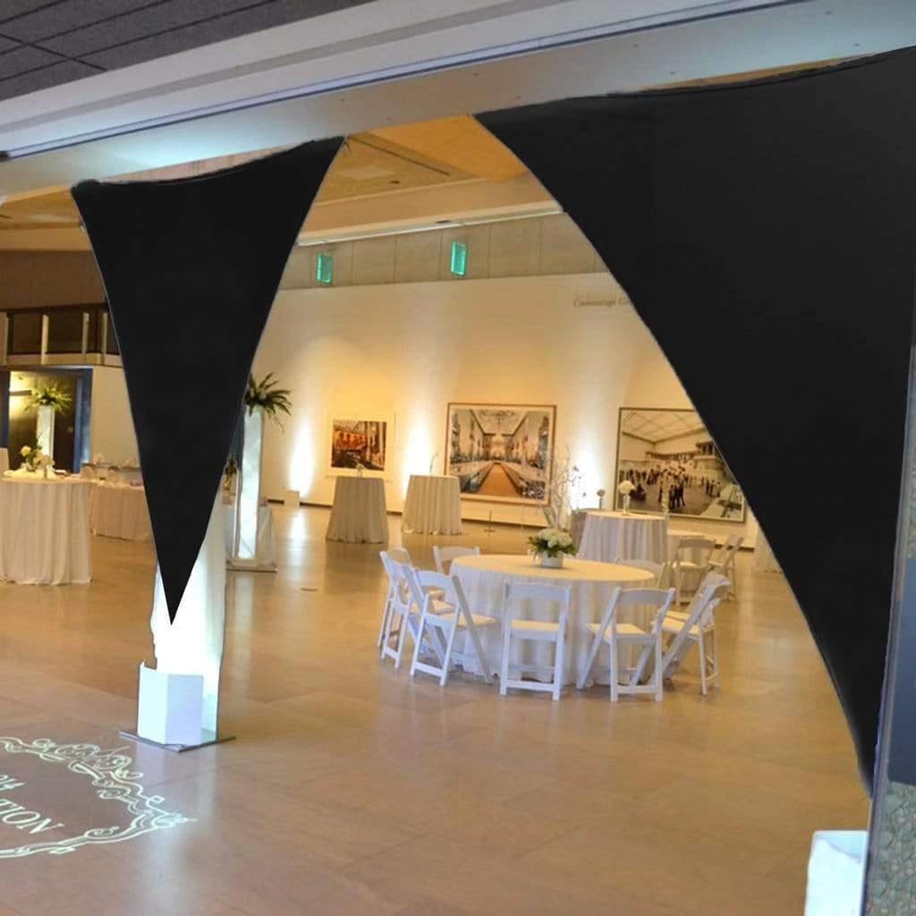 6 Feet Spandex Wall Patio Triangle Sail Cover With Grommets - Image 13