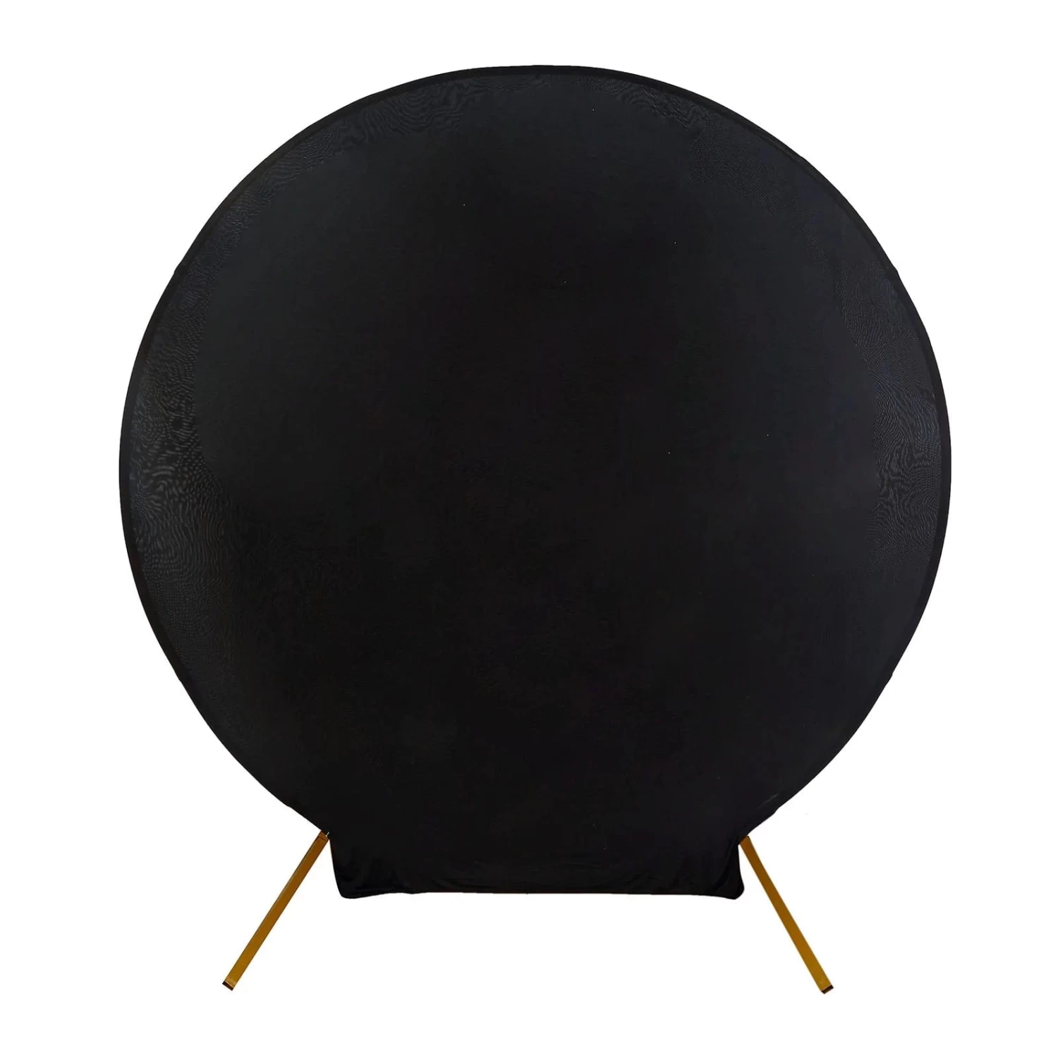 7.5 Feet Fitted Spandex Round Wedding Backdrop Stand Cover - Image 3