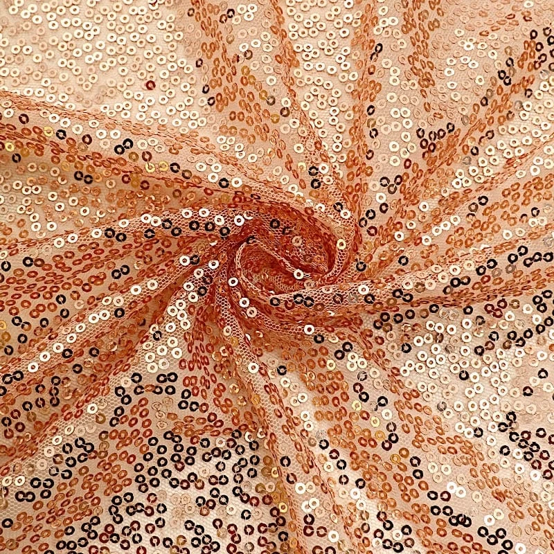 7.5 Feet Metallic Sequin Round Backdrop Stand Cover - Image 3