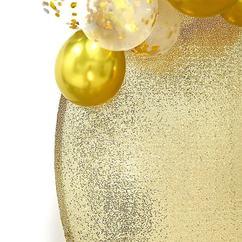 7.5 Feet Metallic Sequin Round Backdrop Stand Cover - Image 14