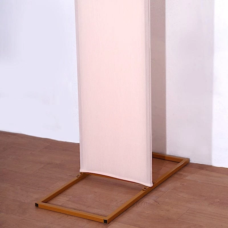 8 Feet Fitted Spandex Double Open Arch Backdrop Stand Cover - Image 5