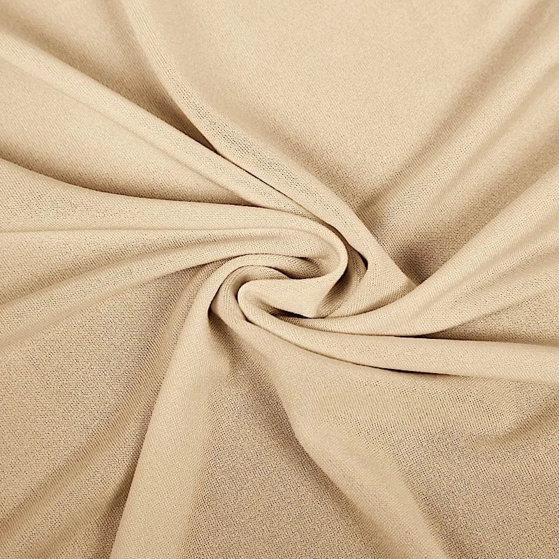 6x3 Feet Matte Fitted Spandex Half Moon Wedding Arch Backdrop Stand Cover - Image 9