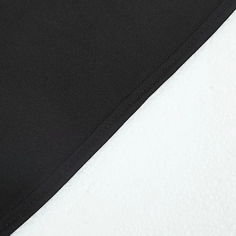 6x3 Feet Matte Fitted Spandex Half Moon Wedding Arch Backdrop Stand Cover - Image 20