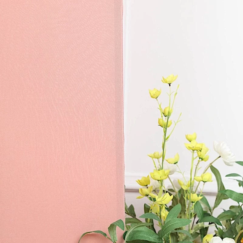 7x3 Feet Matte Fitted Spandex Half Moon Wedding Arch Backdrop Stand Cover - Image 9