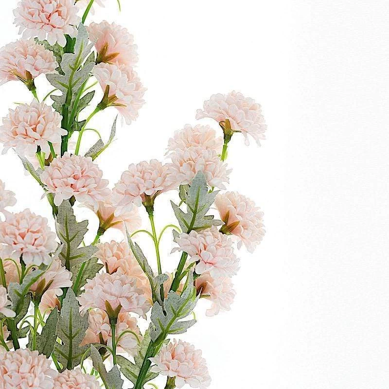 2 33 In Tall Chrysanthemum Mums Bushes Silk Artificial Flowers - Image 9