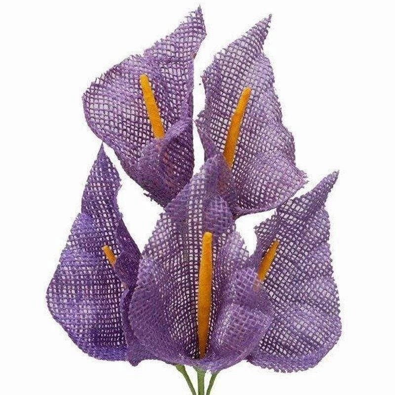 25 Burlap Large Calla Lilies Flowers - Image 4