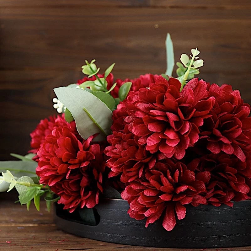 84 Chrysanthemum Mums Silk Artificial Flowers - Image 3