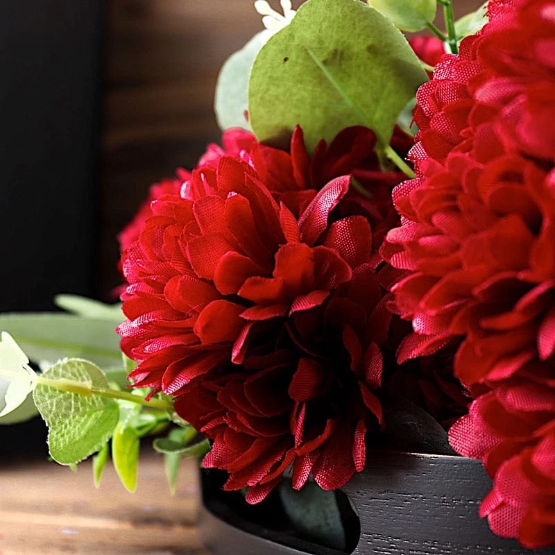 84 Chrysanthemum Mums Silk Artificial Flowers - Image 6