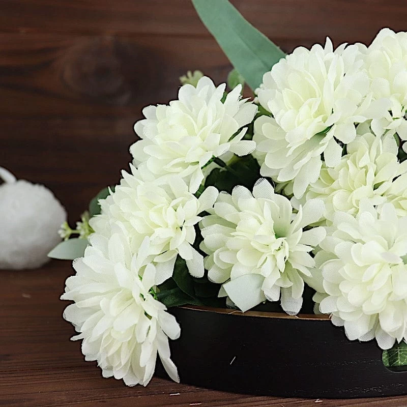 84 Chrysanthemum Mums Silk Artificial Flowers - Image 13