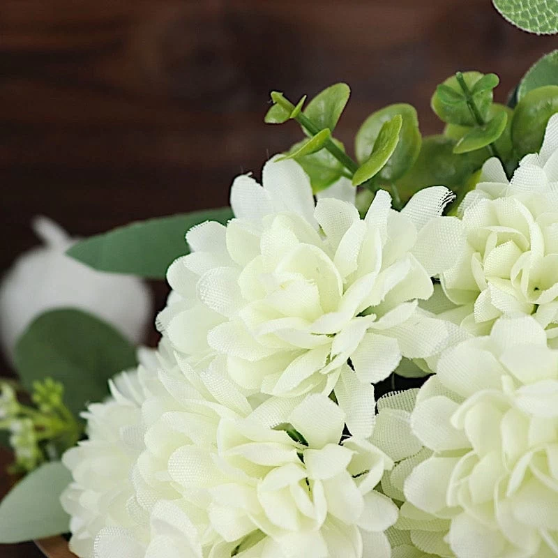 84 Chrysanthemum Mums Silk Artificial Flowers - Image 14