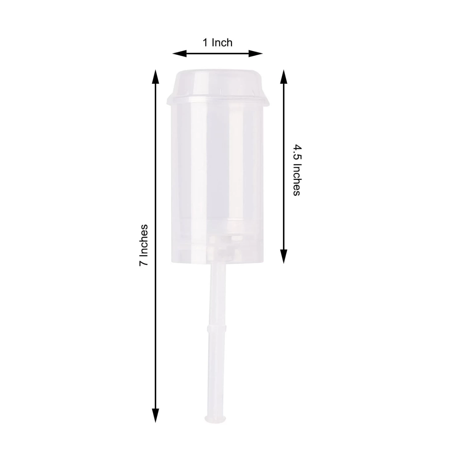 12 Clear Push Up Cake Pops Shooters With White Display Box Stand - Image 7