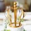 9 In Tall Metal Crown Cake Topper Birthday Party Decorations
