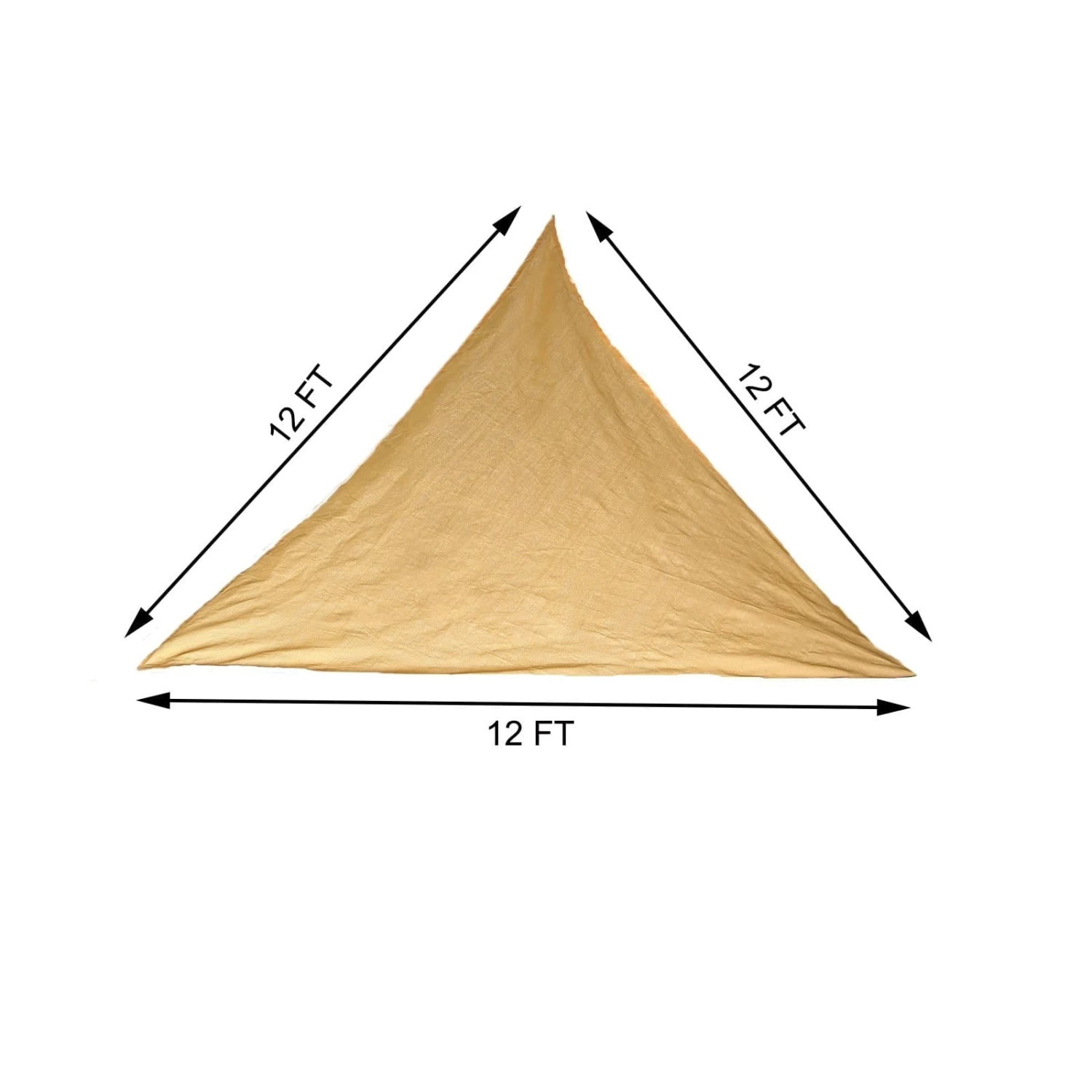 12 Feet Triangle Sun Shade Sail UV Block Canopy - Image 10