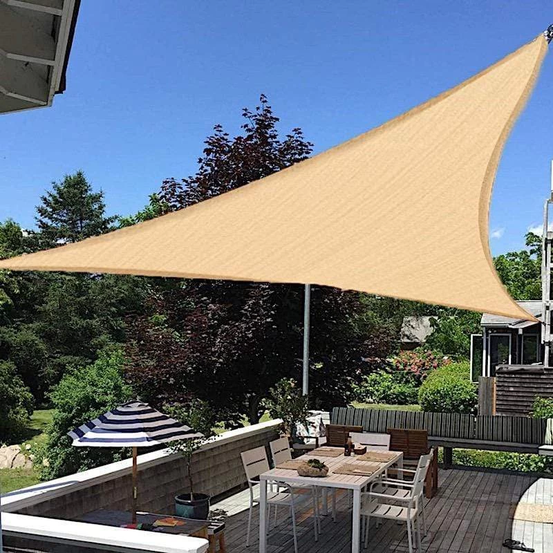 12 Feet Triangle Sun Shade Sail UV Block Canopy - Image 15