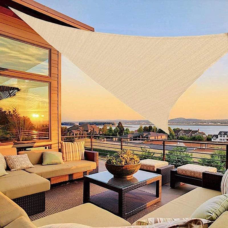 12 Feet Triangle Sun Shade Sail UV Block Canopy - Image 16