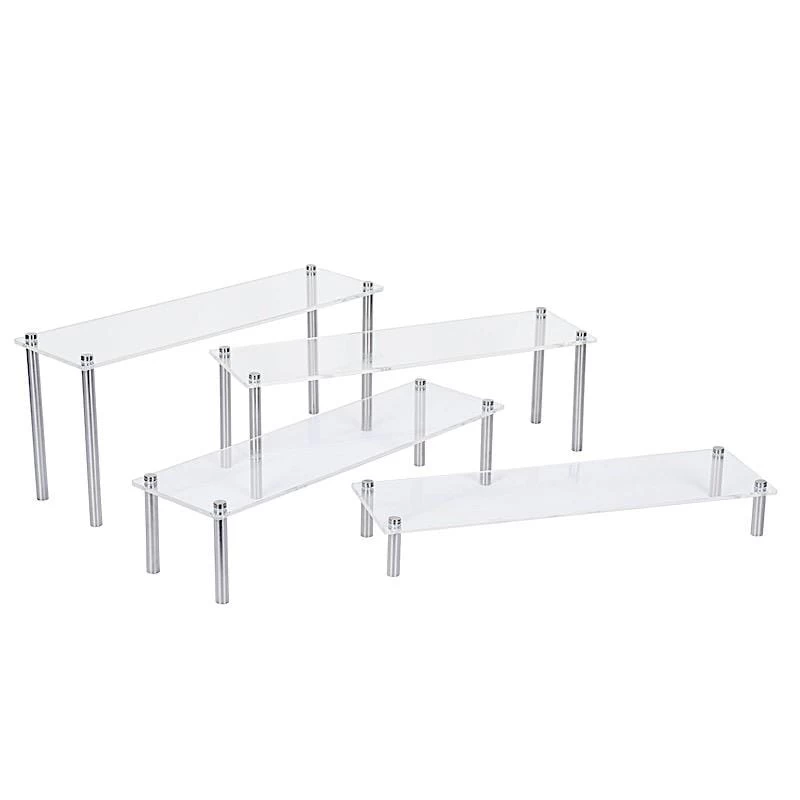 4 Acrylic Dessert Stands Cupcake Holders Display Riser - Image 20