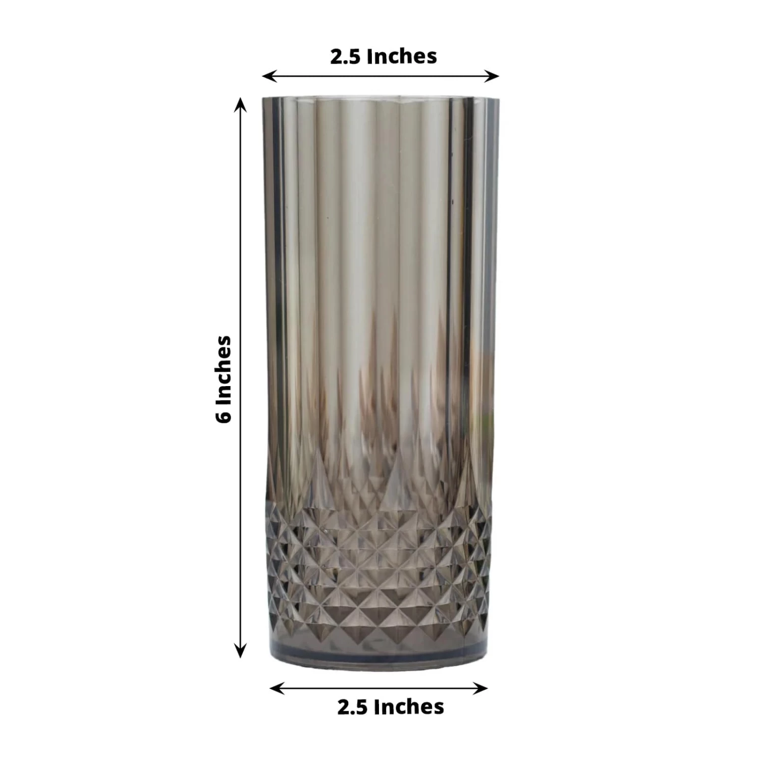 6 Crystal 14 Oz Plastic Disposable Drinking Glasses - Image 11