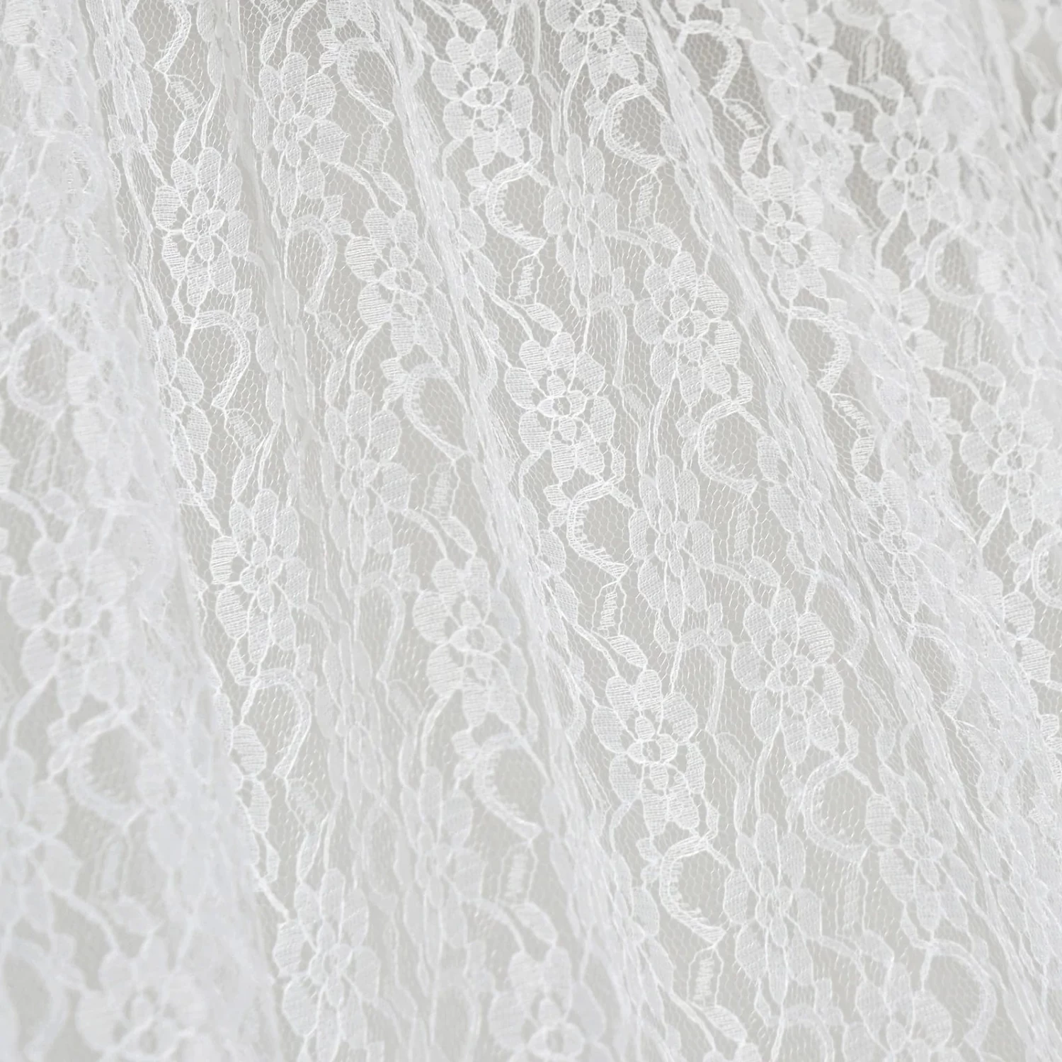 10 Feet X 10 Feet Sheer Lace Backdrop Drapes Curtains Panels - Image 9