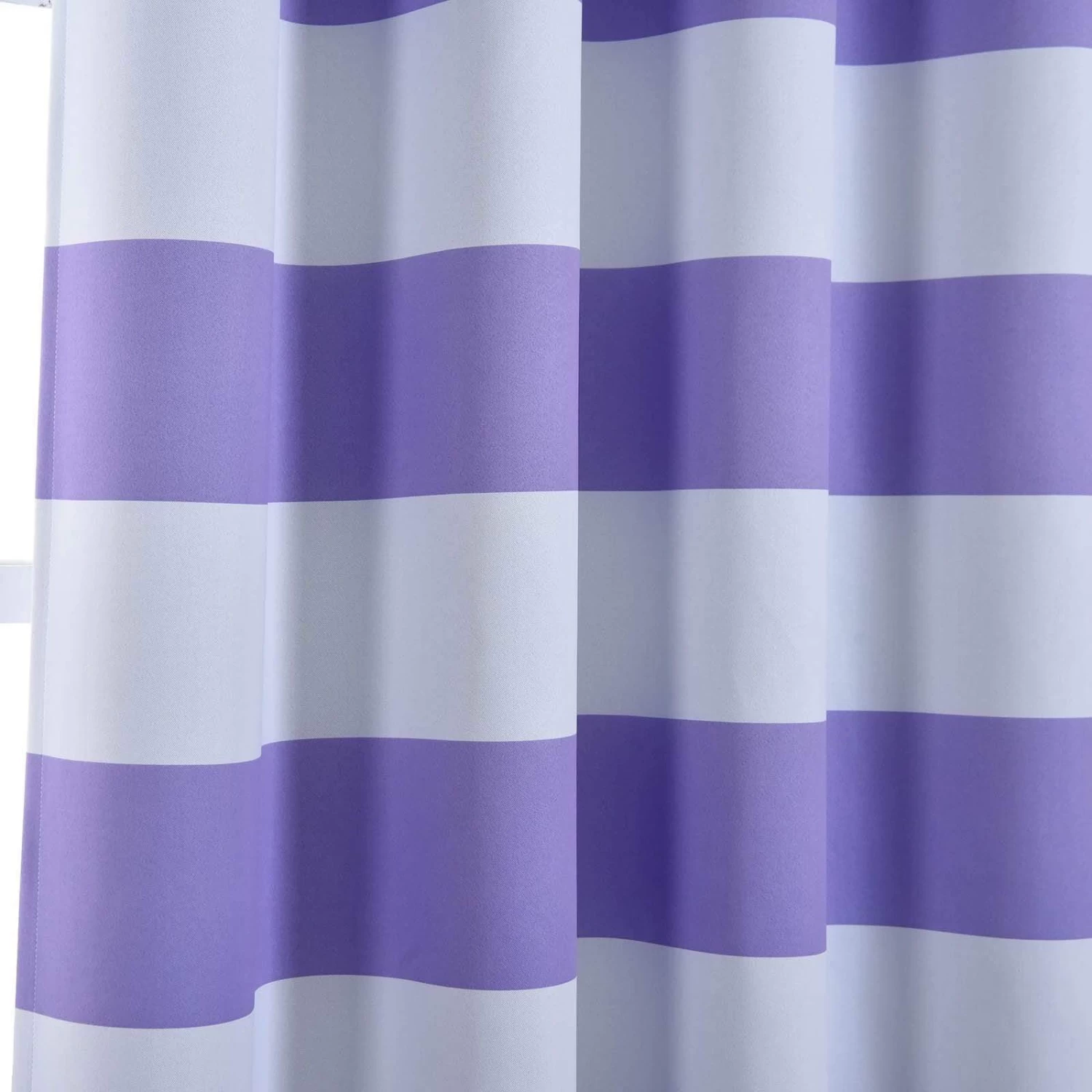 2 Pcs 52" X 108" Cabana Stripe Blackout Window Curtains Drapes Panels With Grommet Top - Image 2