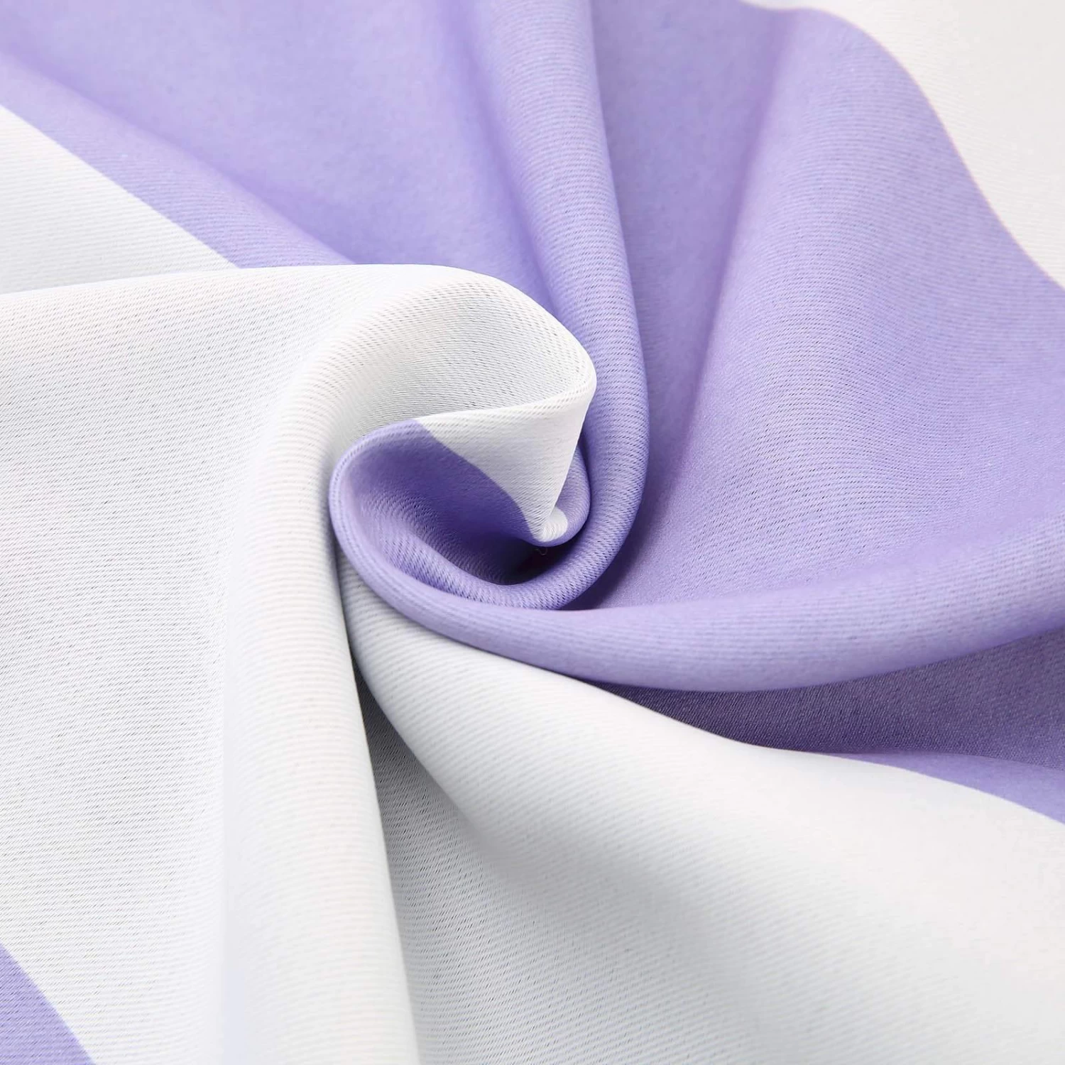 2 Pcs 52" X 108" Cabana Stripe Blackout Window Curtains Drapes Panels With Grommet Top - Image 7