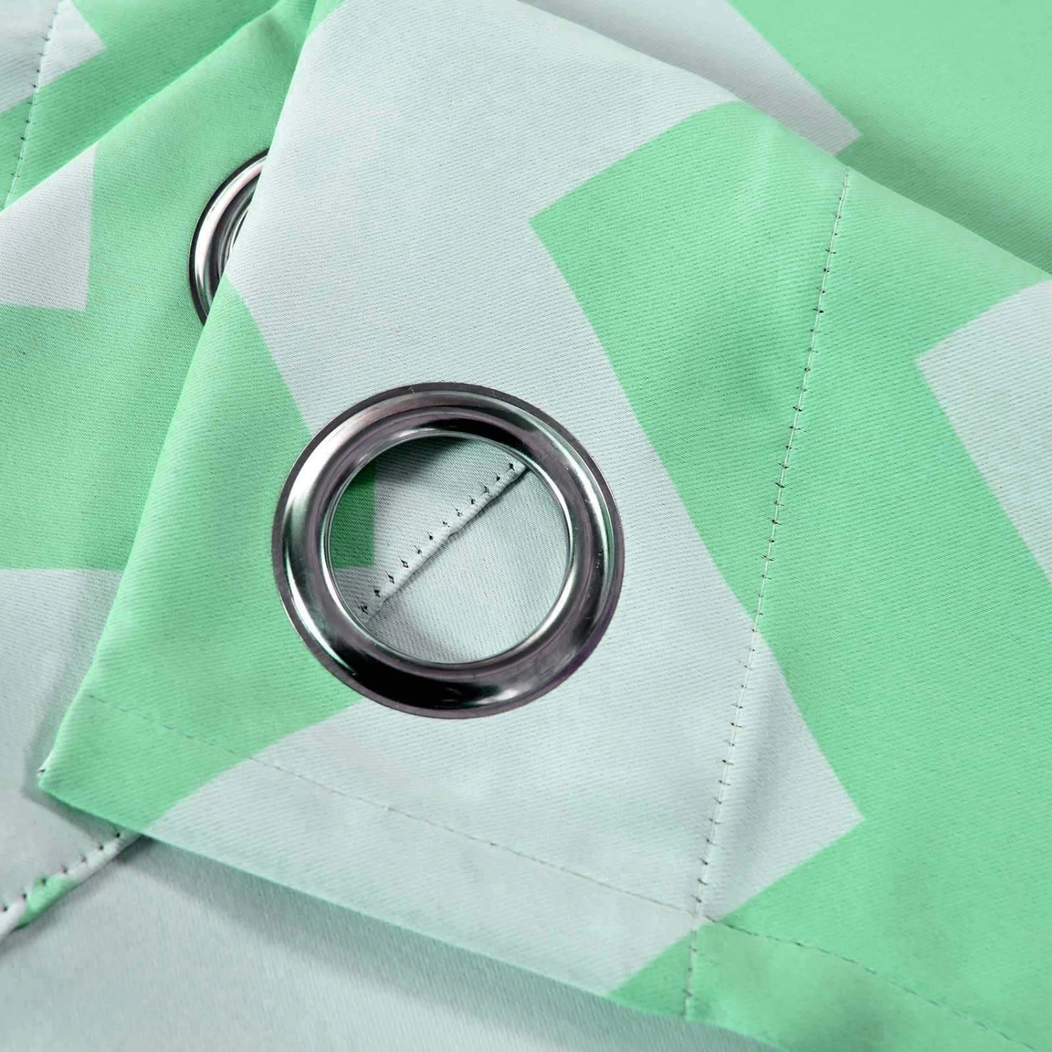 2 Pcs 52" X 64" Chevron Blackout Window Curtains Drapes Panels With Grommet Top - Image 4