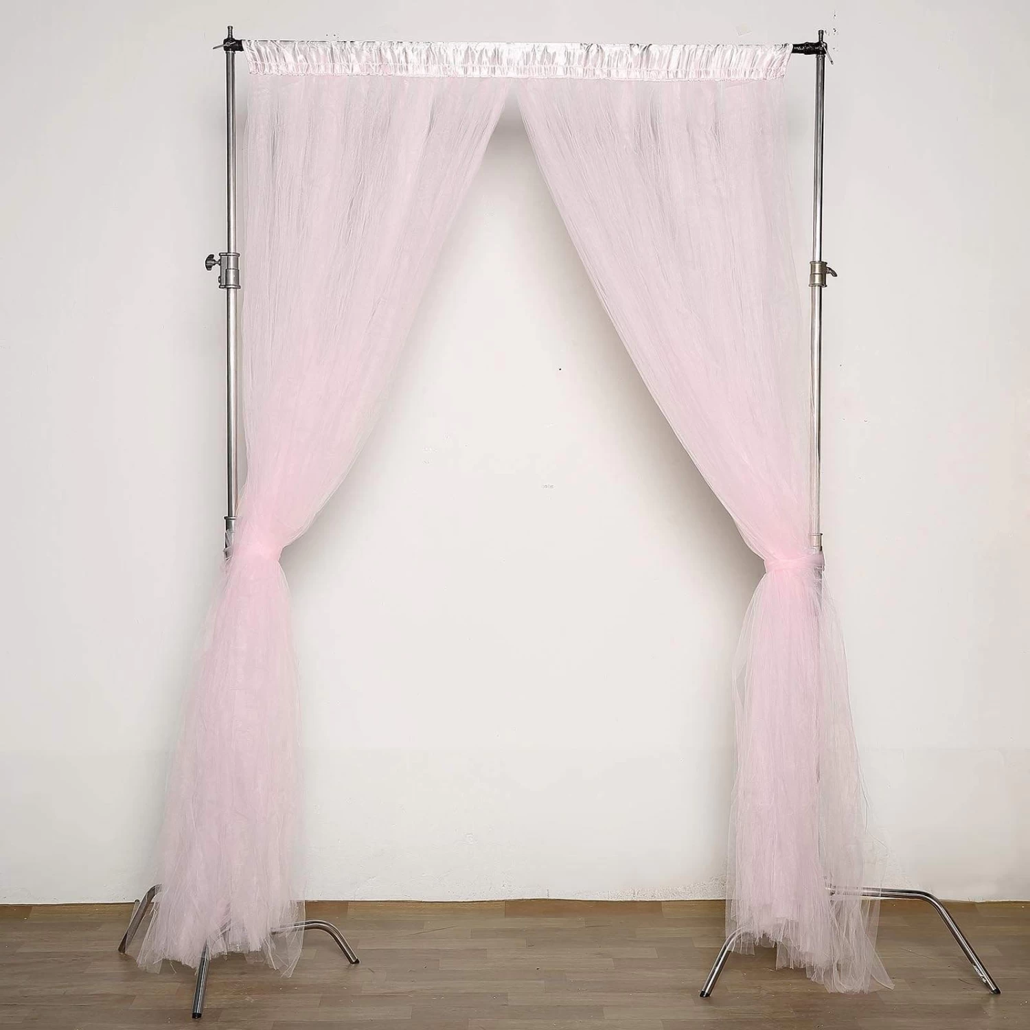 5 Feet X 10 Feet Sheer Tulle Curtain Backdrop Panels