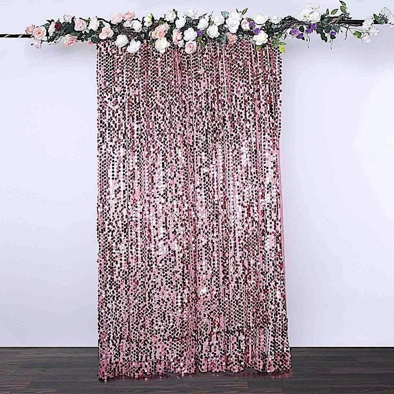 8 Feet X 8 Feet Big Payette Sequin Backdrop Curtain - Image 7