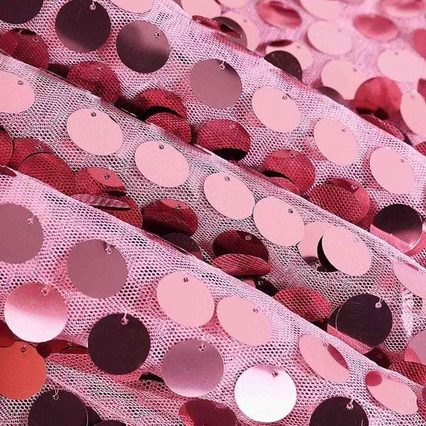 8 Feet X 8 Feet Big Payette Sequin Backdrop Curtain - Image 12