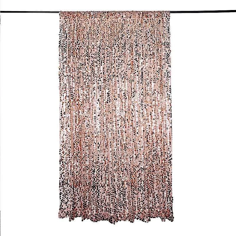 8 Feet X 8 Feet Big Payette Sequin Backdrop Curtain - Image 16