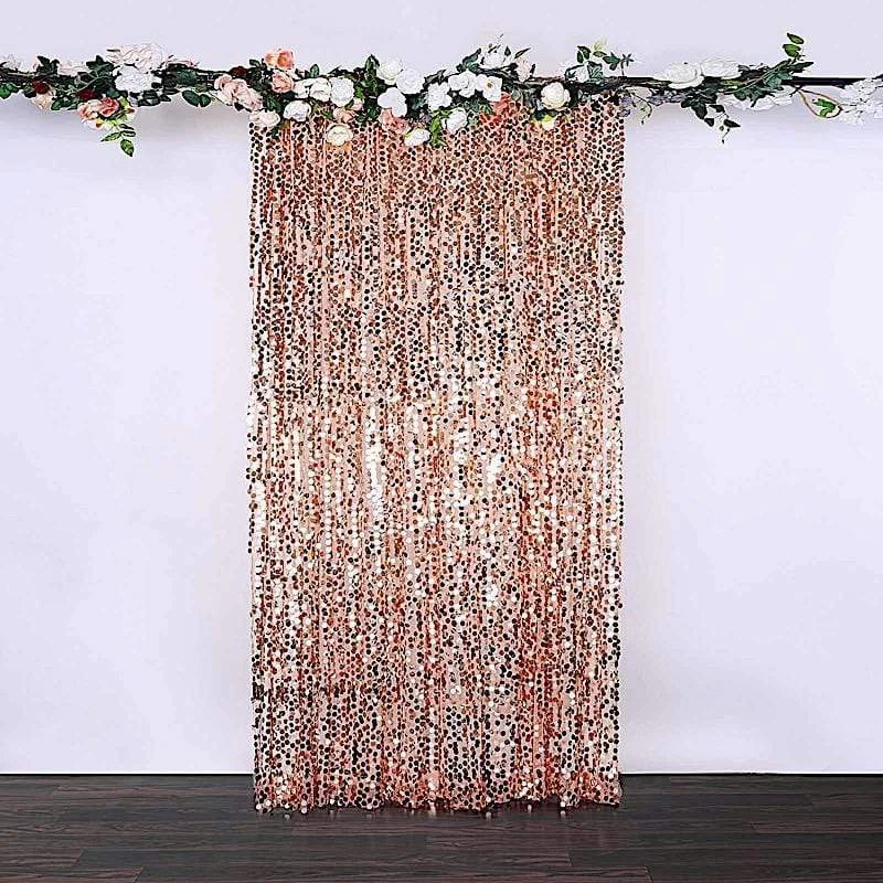 8 Feet X 8 Feet Big Payette Sequin Backdrop Curtain - Image 17