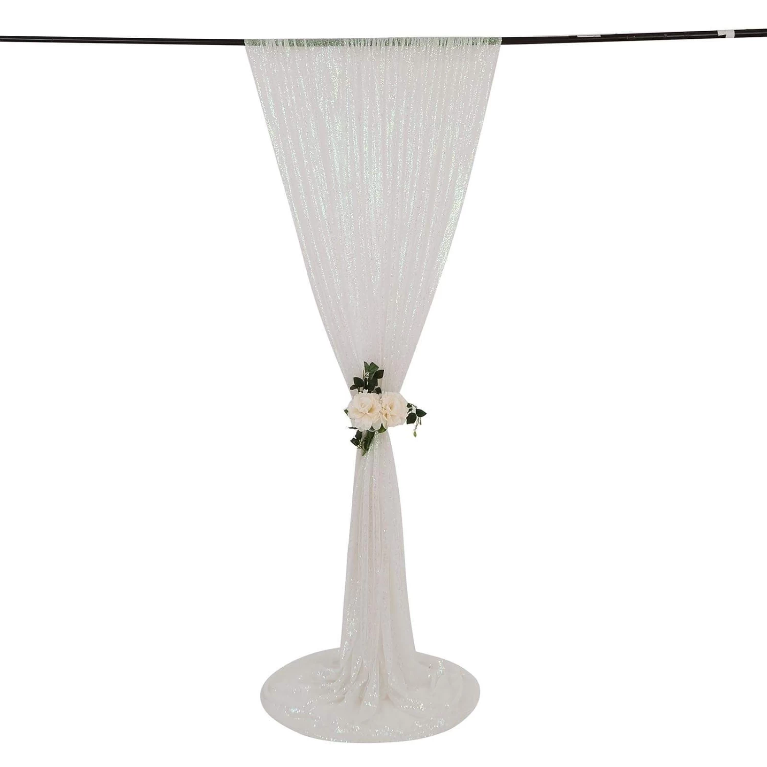 8 Feet X 8 Feet Sequin Backdrop Curtain - Image 16