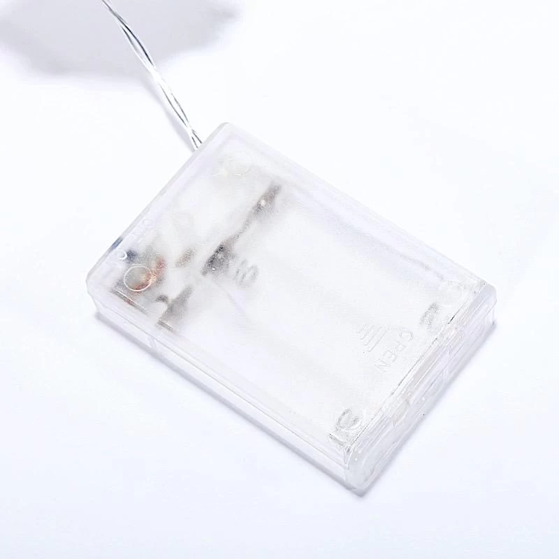 108 In Clear LED Rose Flowers Fairy Lights For Backdrops - Image 8