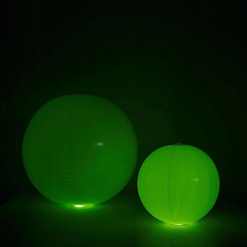 12 In Assorted LED Ball Inflatable Floating Pool Light - Image 7