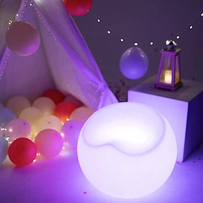 19x20 In Cordless Light Up Saucer Chair Rechargeable LED Furniture - Image 4