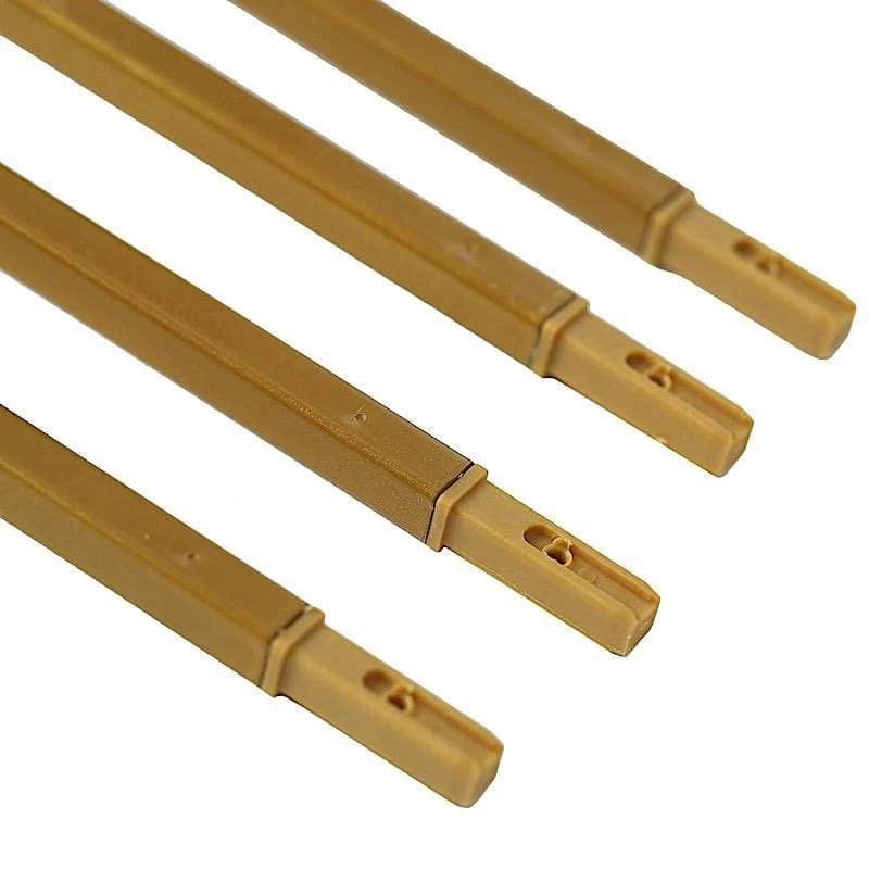 2 Rectangular 48 In Tall Metal Geometric Flower Stands Centerpieces - Image 11