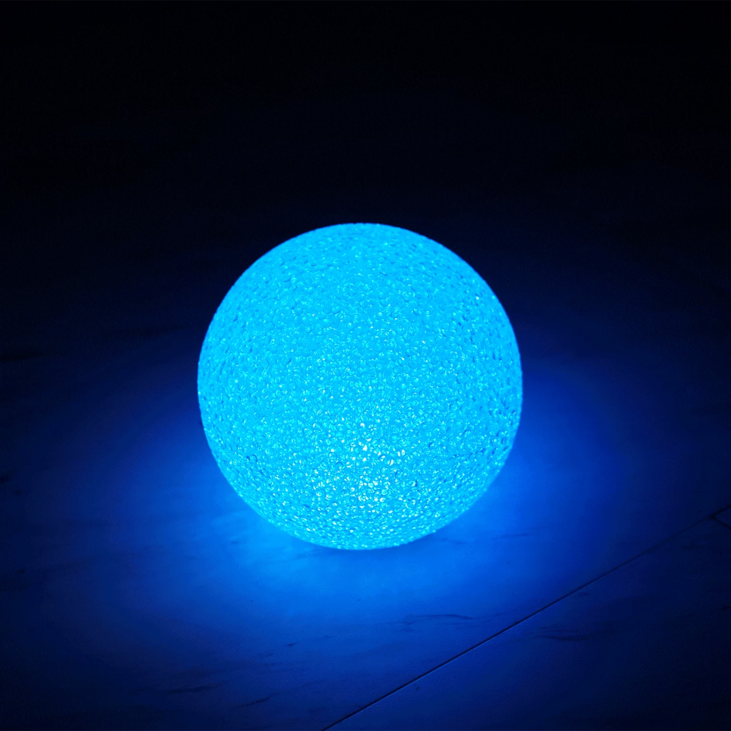 2 Pcs 6 In Wide Assorted LED Balls Battery Operated Orbs Lights - Image 4
