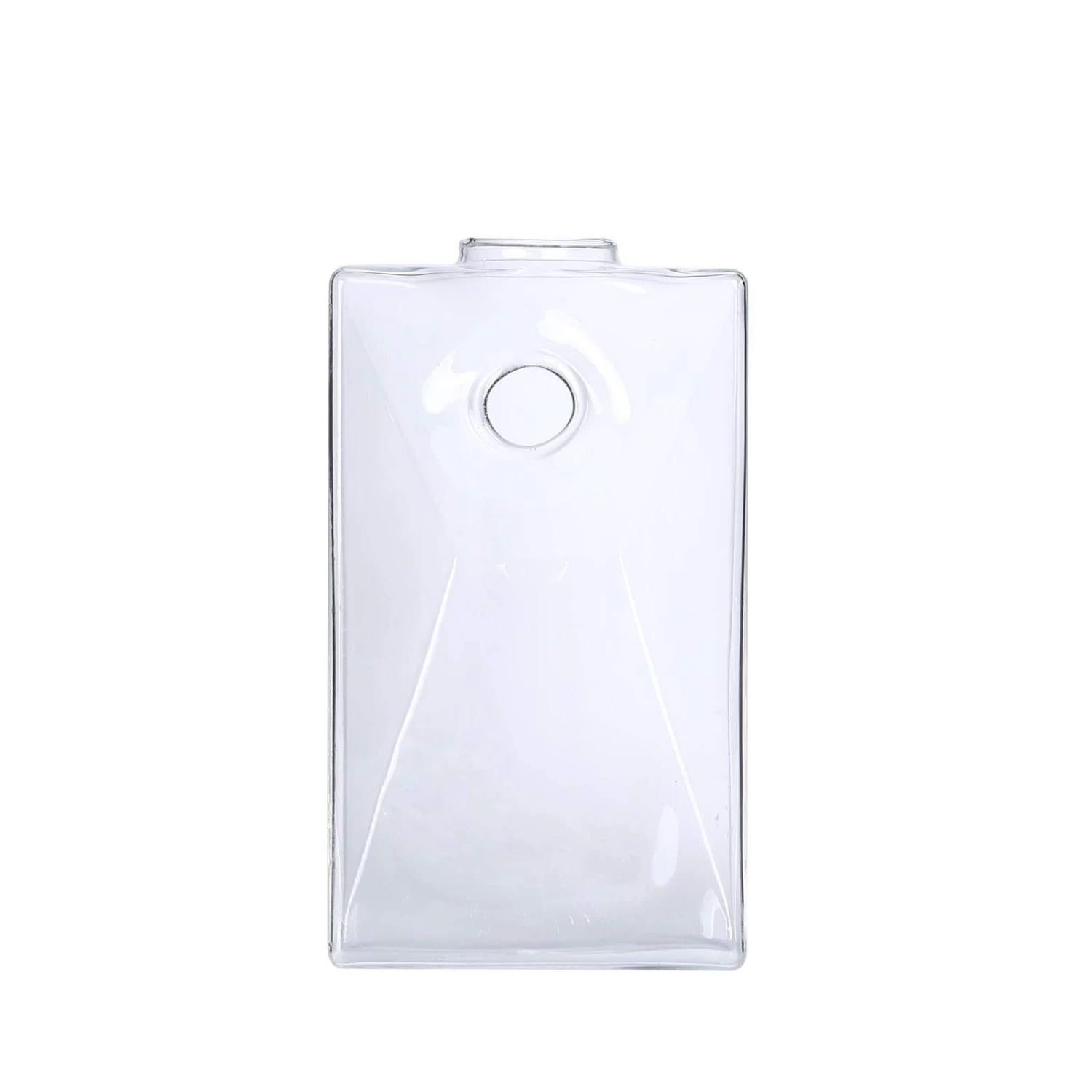 3 Clear Trapezoid Glass Wall Hanging Terrariums Vases - Image 7