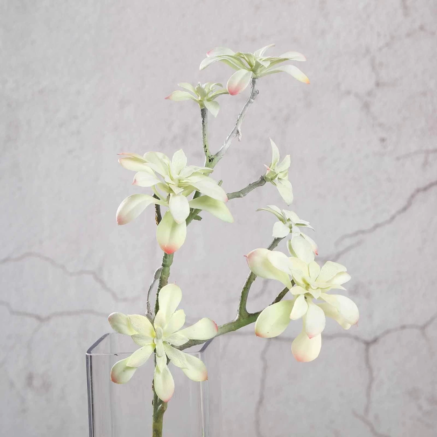 3 Pcs 18" Assorted Artificial Faux Succulent Picks Sprays Stems - Image 4