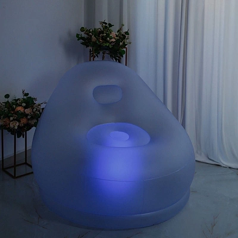 32x40 In Air Candy Inflatable Light Up Chair Battery Operated LED Furniture - Image 3