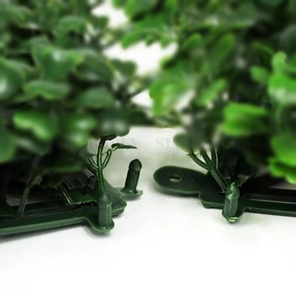 4 Pcs Green Boxwood Leaves Wall Backdrop Panels - Image 5