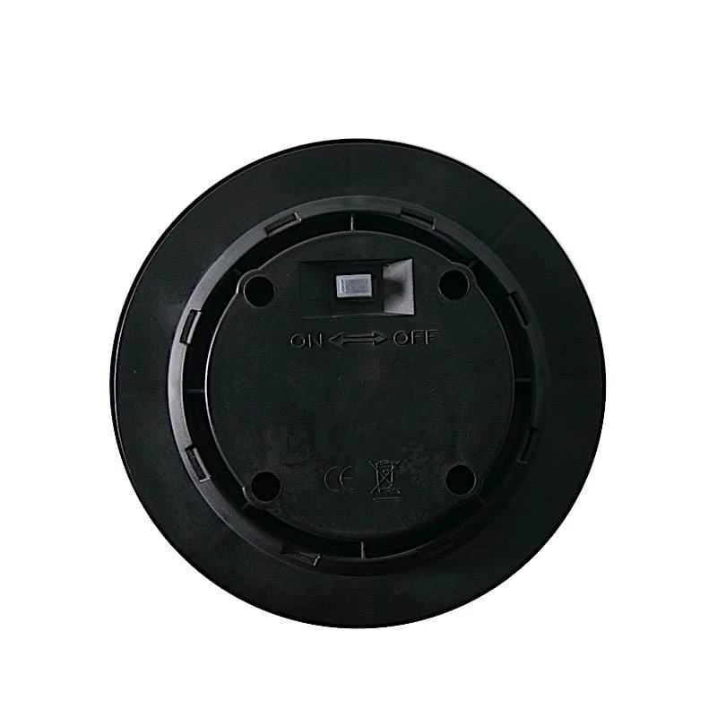 4 Warm White Round LED Outdoor Solar Lights Garden Decorations - Image 9