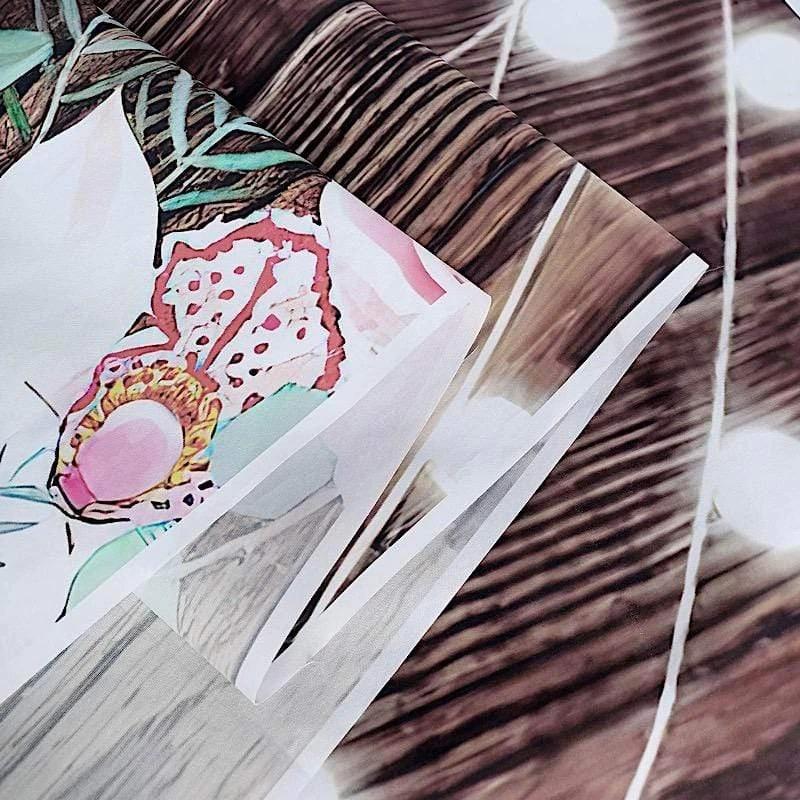 5x7 Ft Vinyl Photography Background Brown Vintage Wood Printed Party Backdrop - Image 8