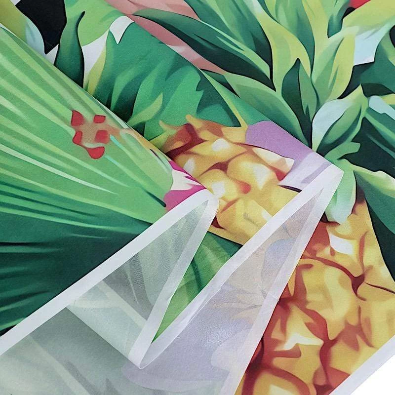 5x7 Ft Vinyl Photography Background Stripes With Flamingo Printed Party Backdrop - Image 8