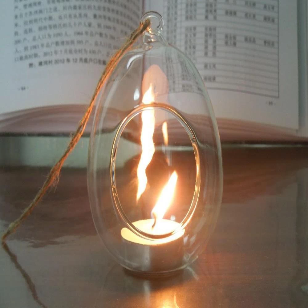 6 Egg Glass Standing Terrariums - Image 4